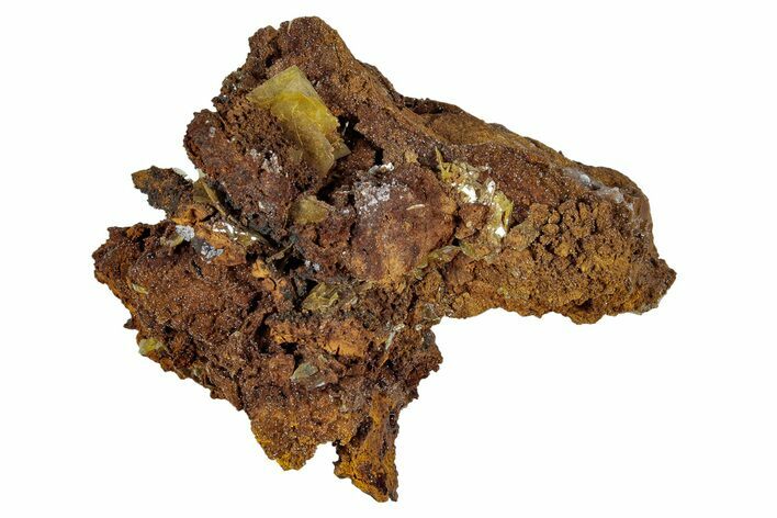 Yellow Wulfenite Crystals - Lucin, Utah #274912